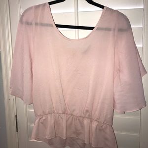 Light Pink Blouse